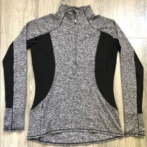 Athleta colorblock running top